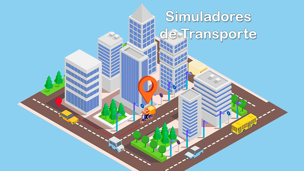 Simuladores de transporte última milla,  entregas eficientes